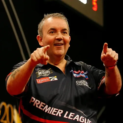 Phil Taylor Darts brand ambassador for sports marketing and athlete endorsements - World Sports Advertising