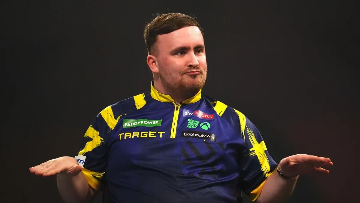 PDC darts stage with player walk-on and branded board sports advertising opportunities - World Sports Advertising