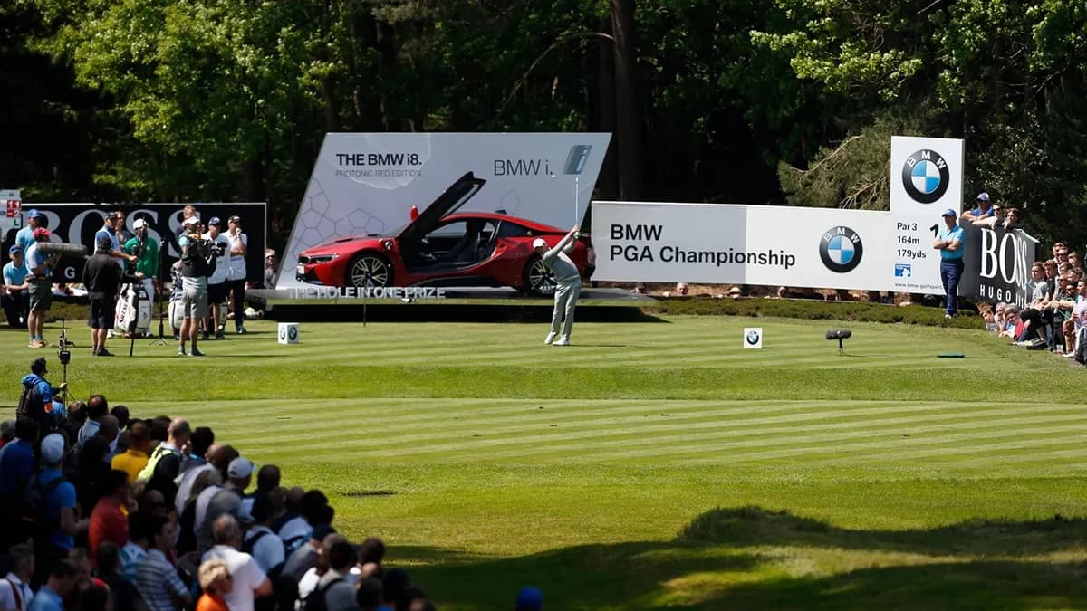 PGA Championship golf gallery with sports sponsorship and brand activations - World Sports Advertising