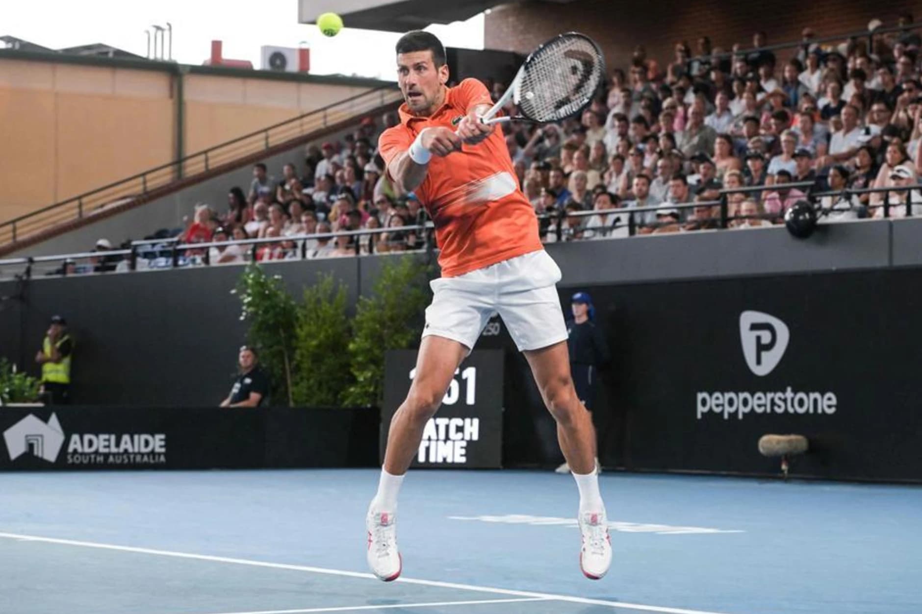 Pepperstone Partnership at ATP Tour Tennis Novak Djokovik