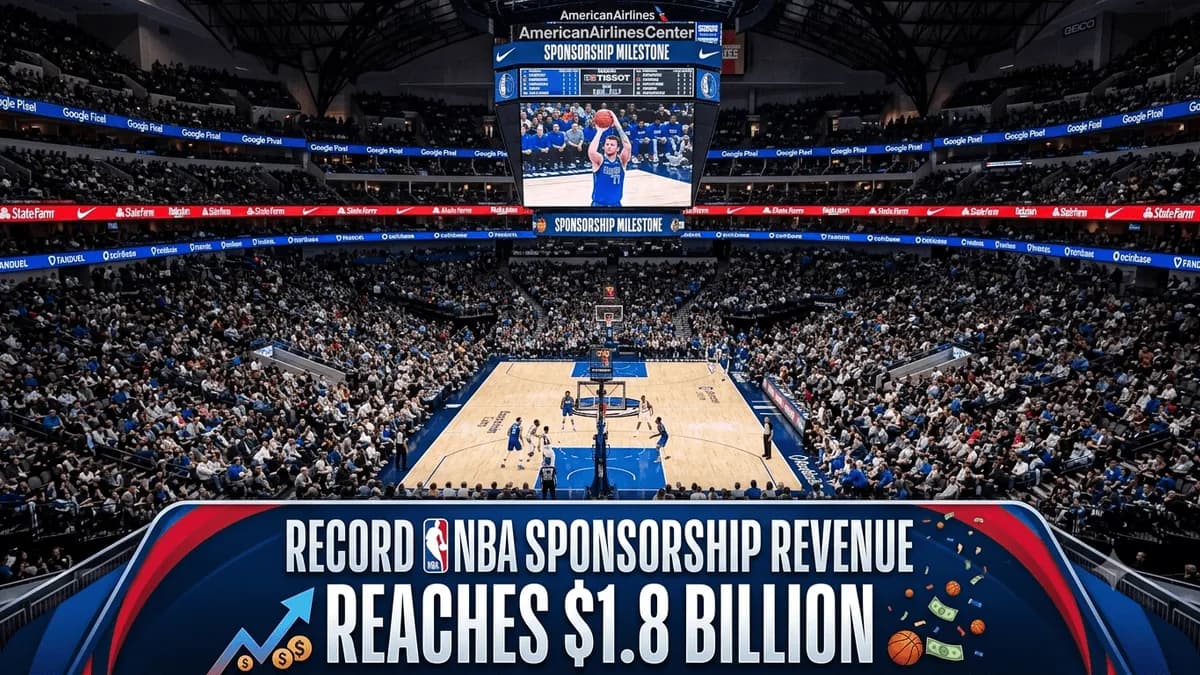 NBA Sponsorship Revenue Reaches Record $1.8 Billion