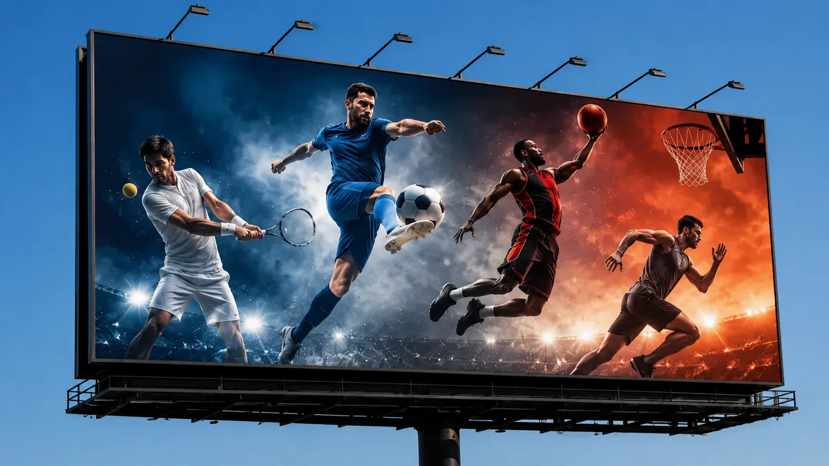 How sports advertising supports regional brand growth?