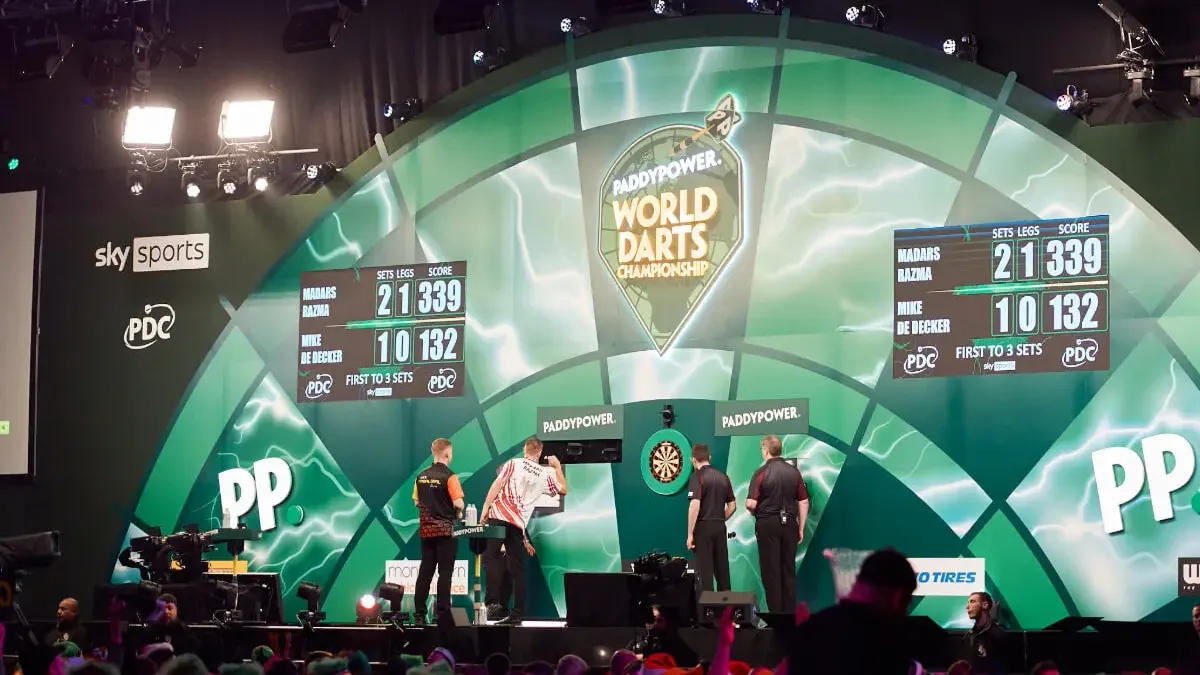 Darts World Championship Turns Precision Sport into a Big Stage for Brands