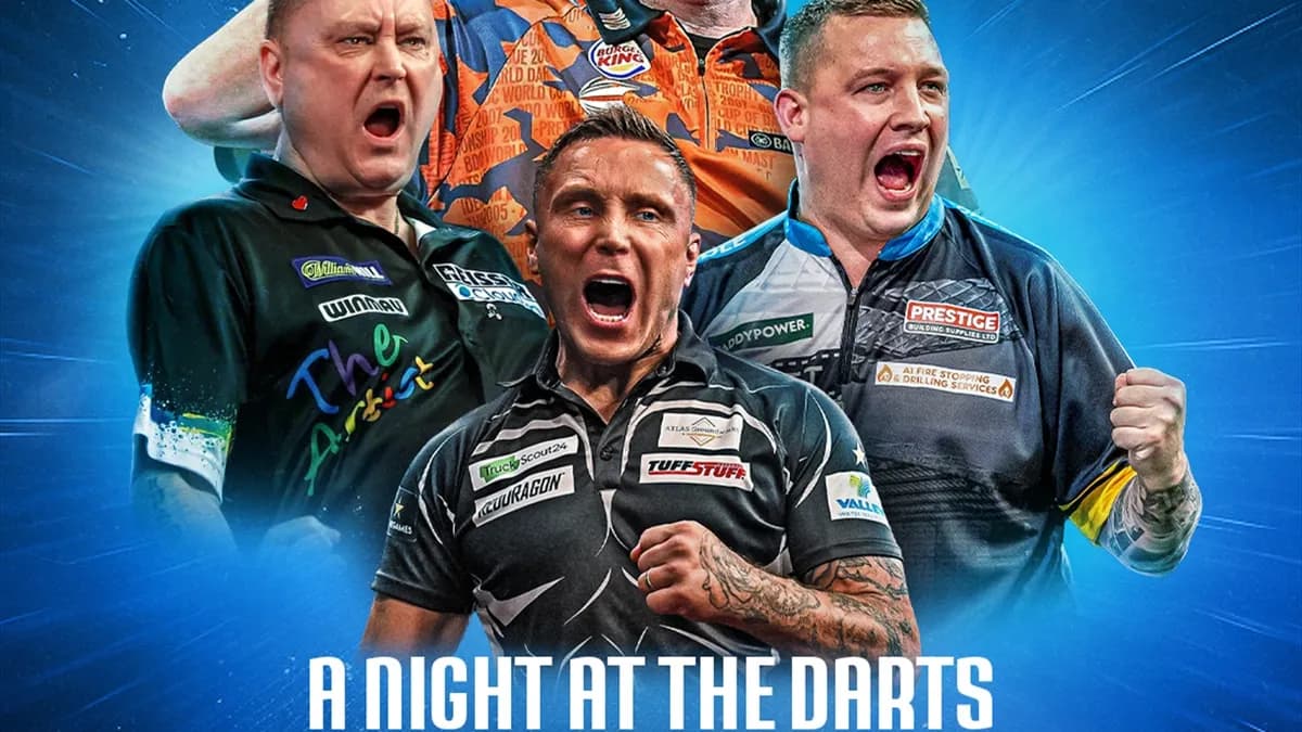 A Night at the Darts Comes to Colchester on 31 October 2026