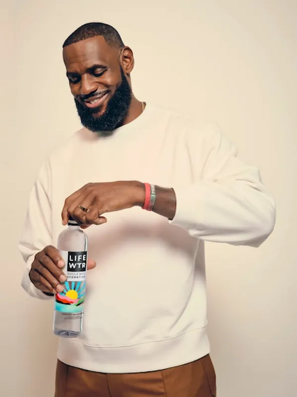 LeBron James sports sponsorship ambassador portrait for brand advertising campaigns - World Sports Advertising