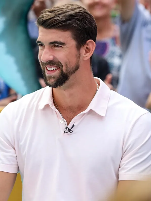 Michael Phelps in elite olympics action as a sports brand ambassador for World Sports Advertising
