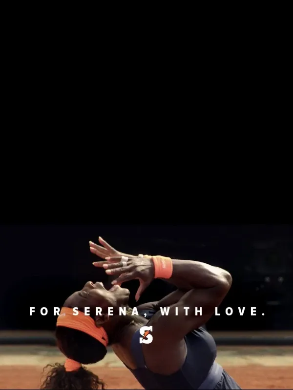 Serena Williams sports sponsorship ambassador portrait for brand advertising campaigns - World Sports Advertising