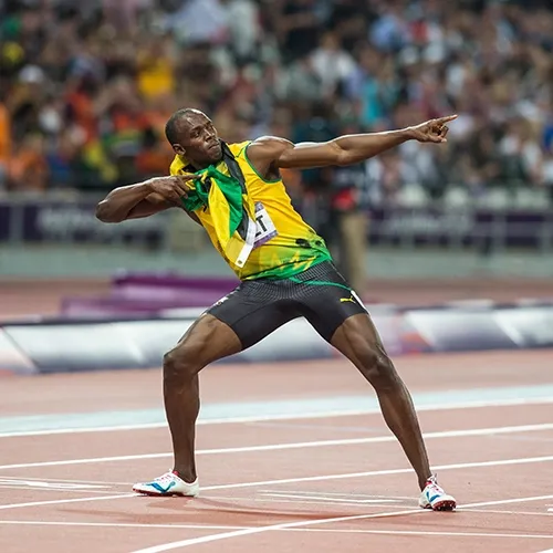 Usain Bolt Olympics brand ambassador for sports marketing and athlete endorsements - World Sports Advertising